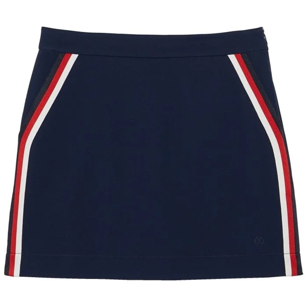 G/Fore Womens Tux Stretch Twill Skort 0 2 6 8 12 Twilight/Red Golf Skirt Gfore
